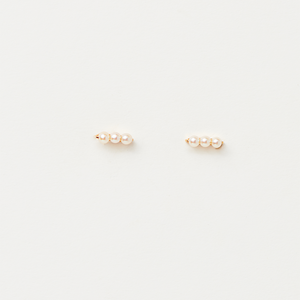 Pearl Bar Studs